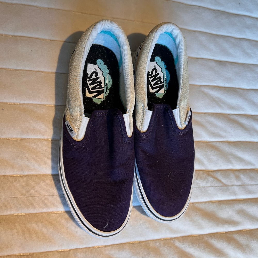 Vans Deep Purple Slip-On Shoes